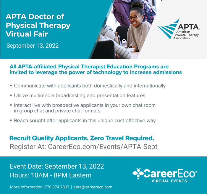 APTA Virtual Fair Flyer