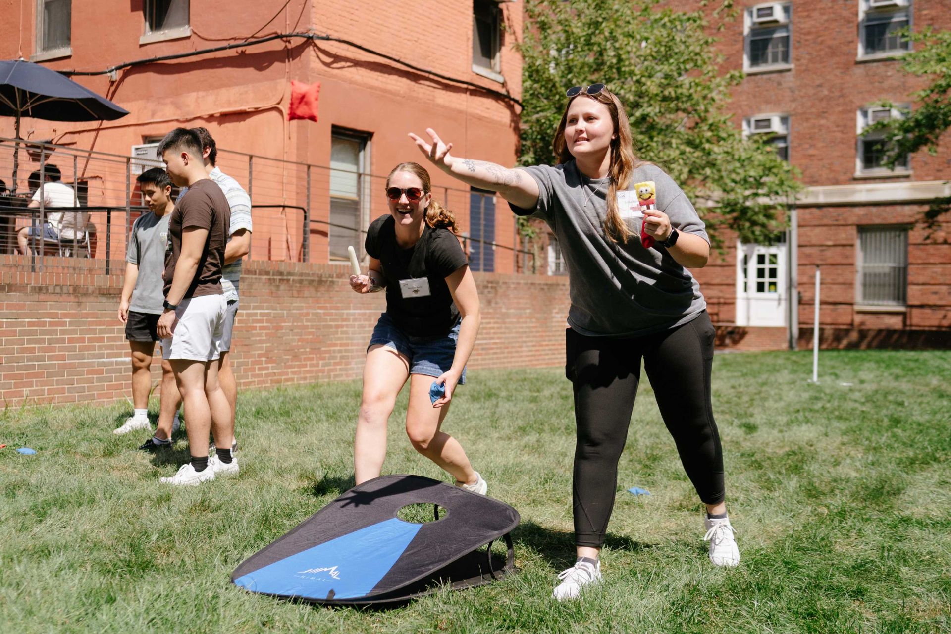 GW DPT Student Playing Games